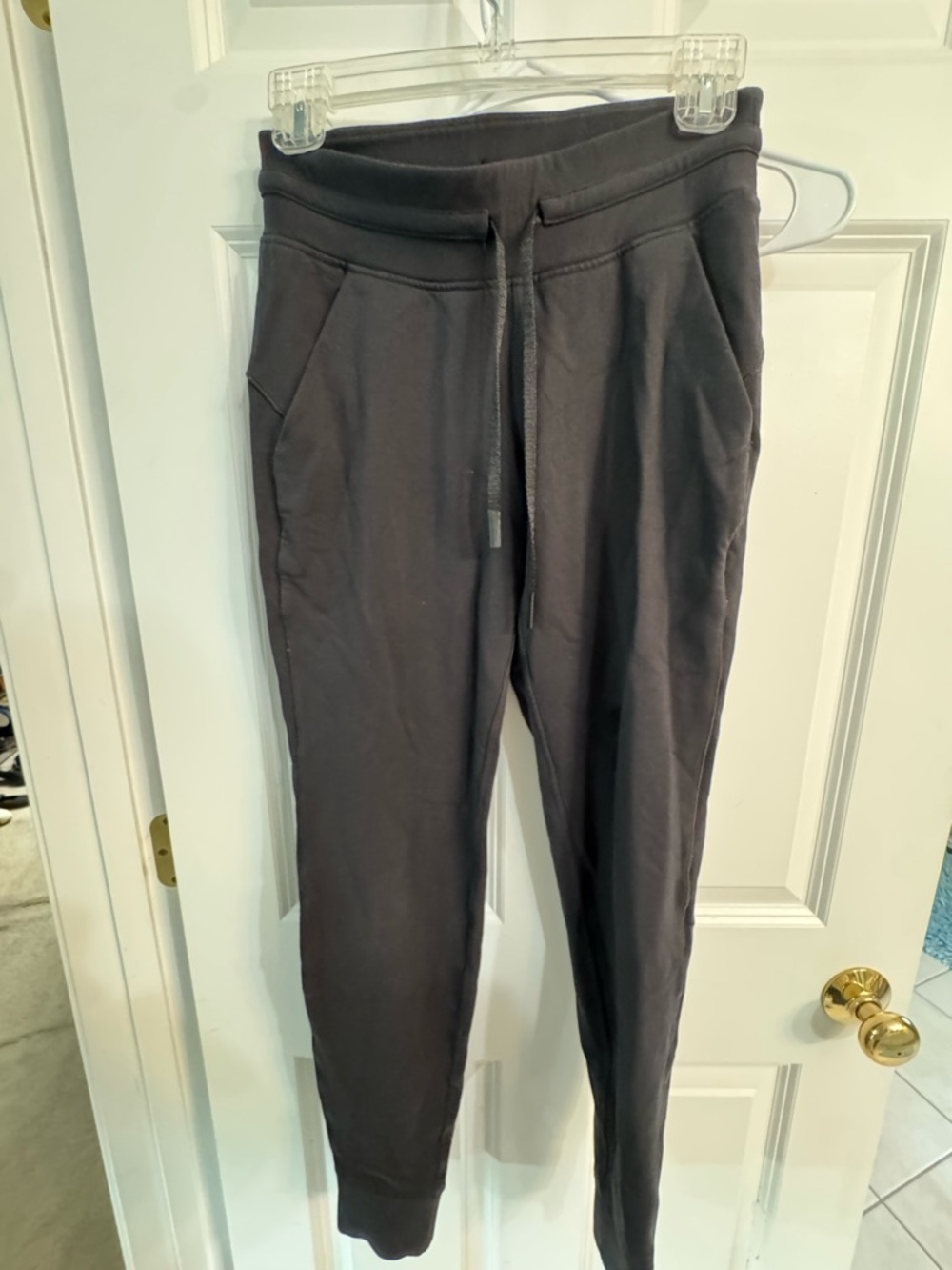 lululemon athletica Black Slim Jogger Pants